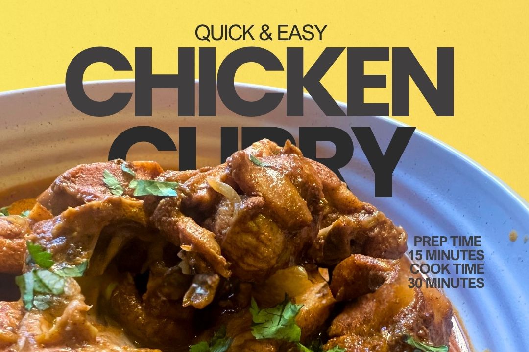 Quick Gunpowder Chicken Curry